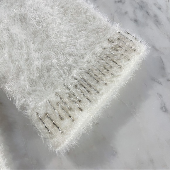 Fuzzy Sweater with Beading - Picture 13 of 14